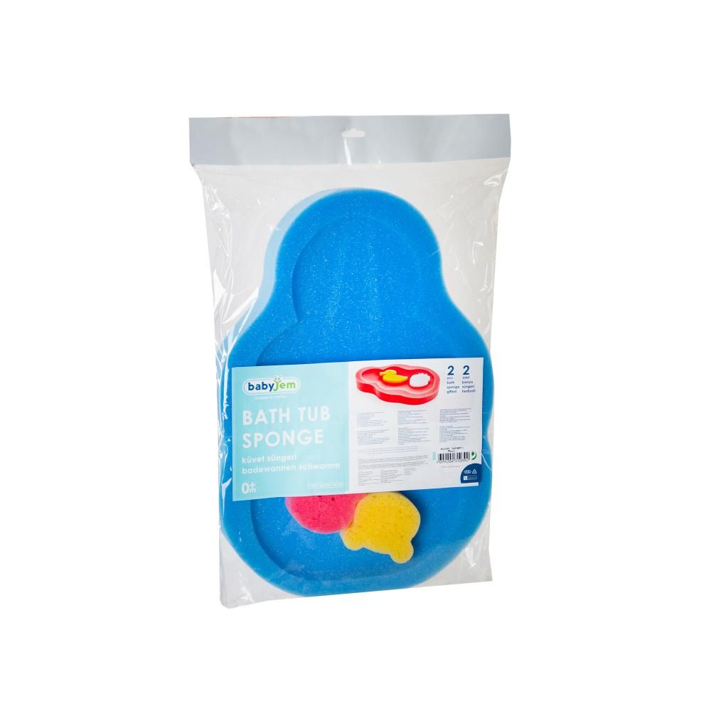 Babyjem - Baby Bath Sponge - Blue