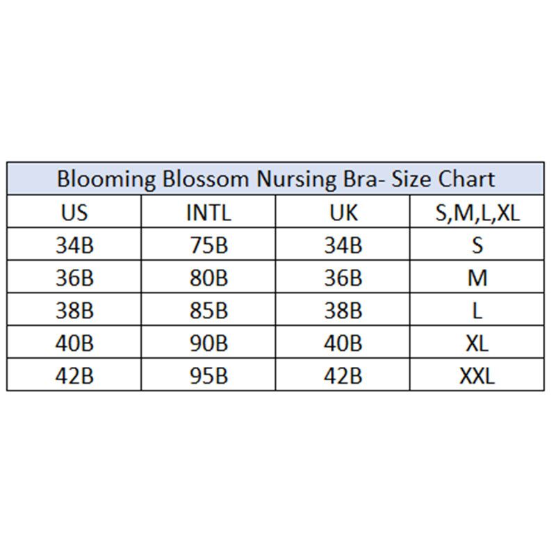 Blooming Blossom - Wire Free Nursing Bra - Beige