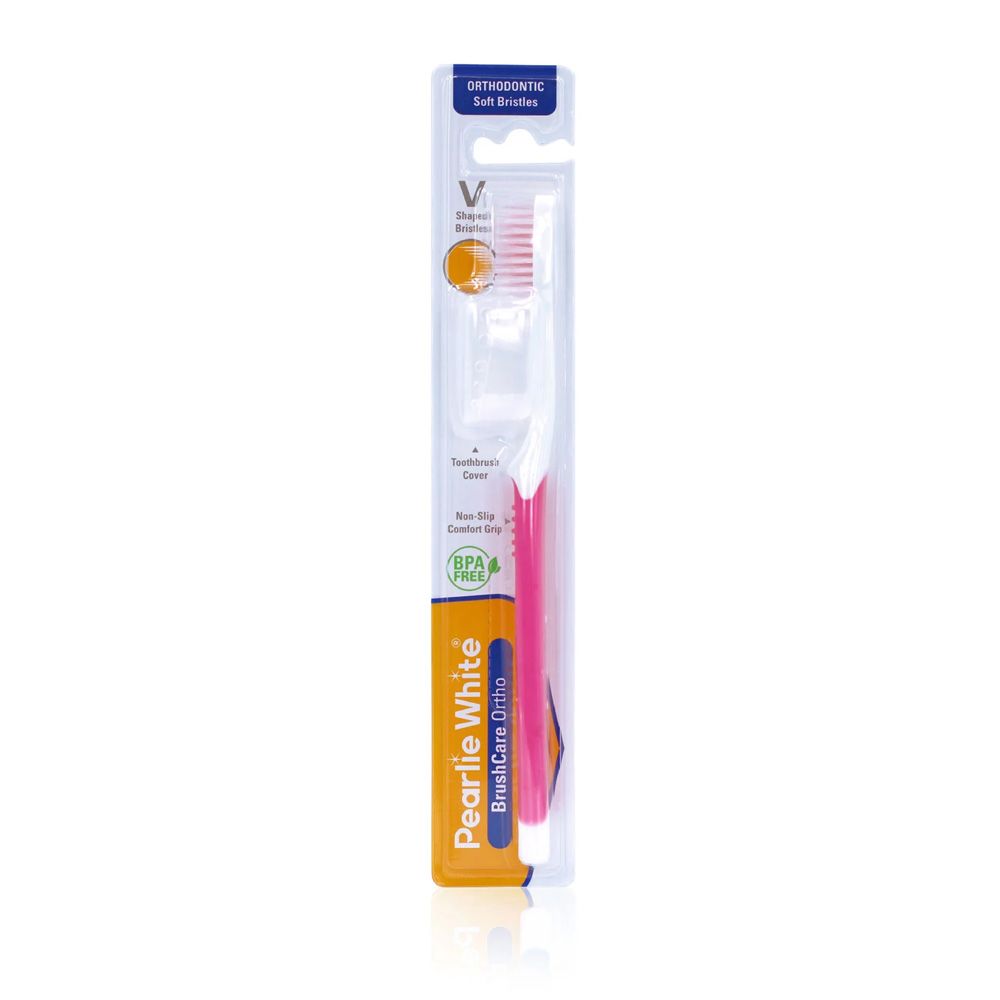 Pearlie White Orthodontic Tooth Brush-Assorted