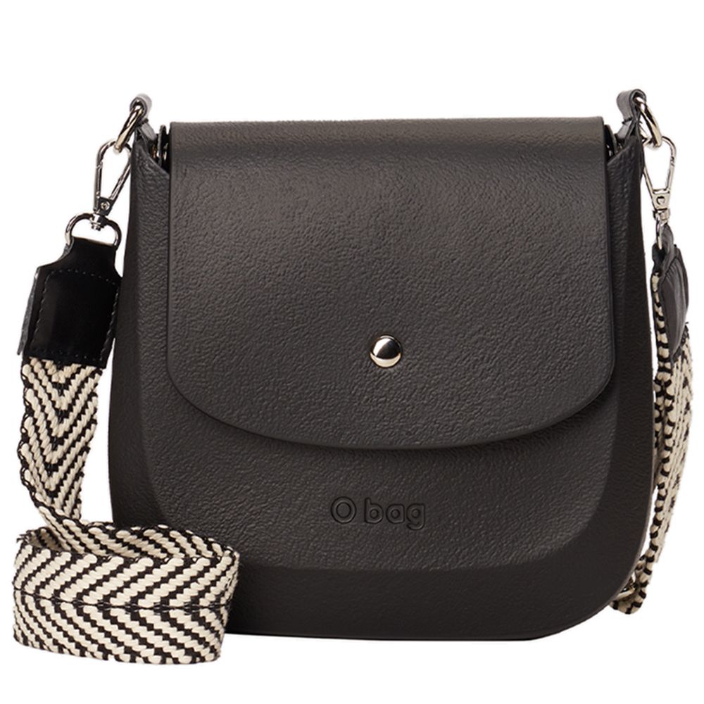 O Bag - Chase Cross Body Bag XL w/ Adjustable Shoulder Strap - Black