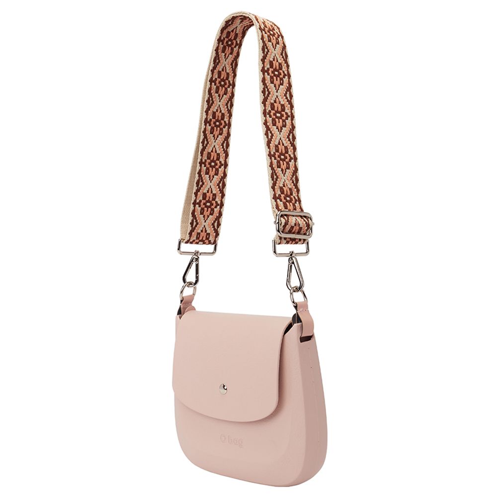 O Bag - Chase Cross Body Bag XL w/ Adjustable Shoulder Strap - Rosa Smoke