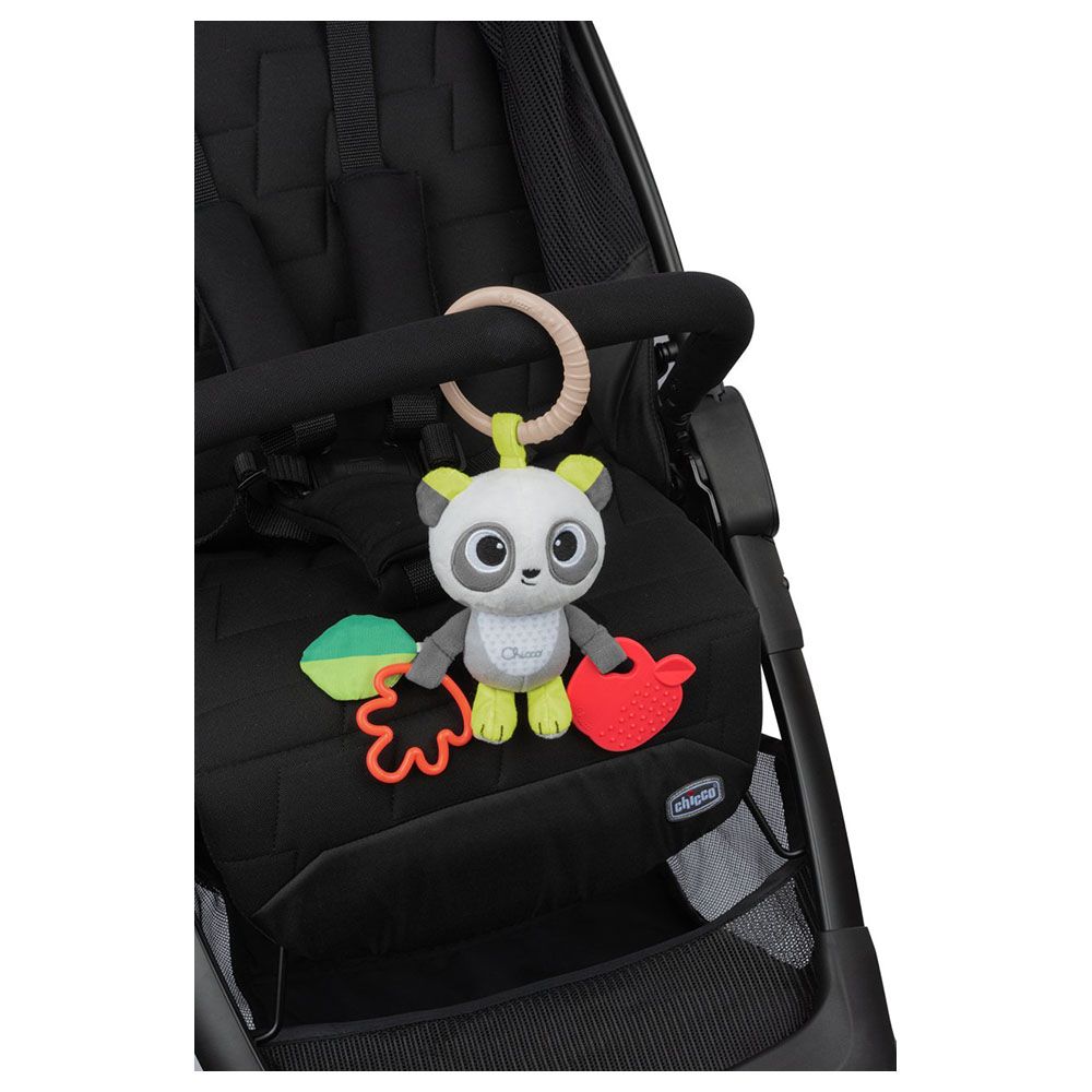 Chicco - First Activities Panda Textile Rattle