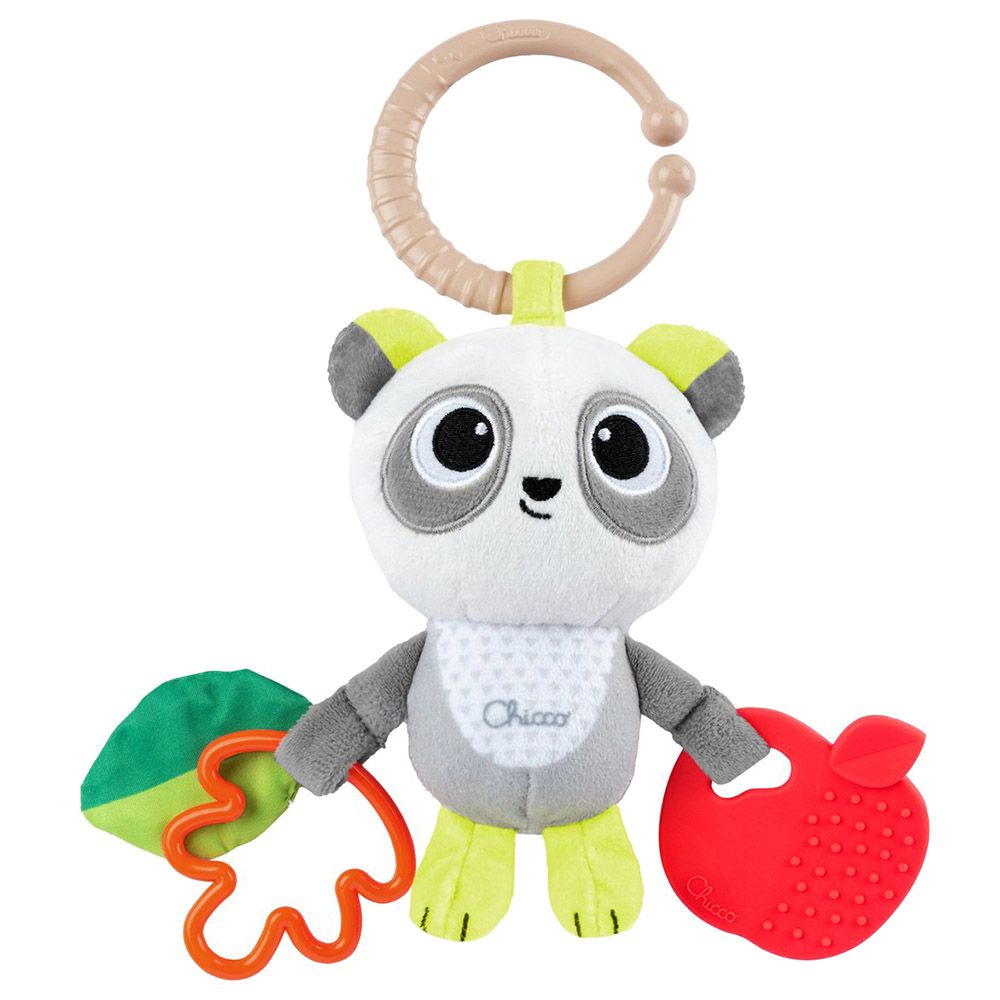 Chicco - First Activities Panda Textile Rattle