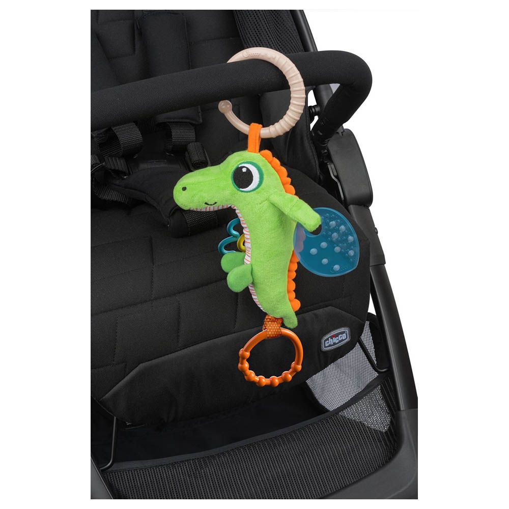 Chicco - Vibrating Crocodile Fabric Rattle