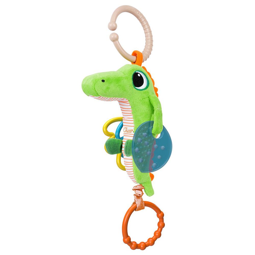 Chicco - Vibrating Crocodile Fabric Rattle