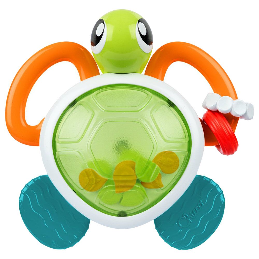 Chicco - Lighting Turtle Plastic Rattle