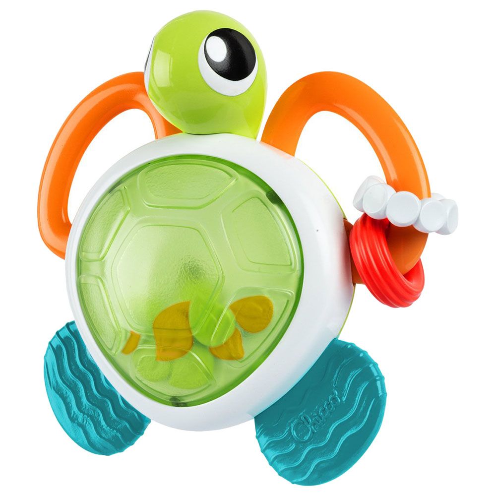 Chicco - Lighting Turtle Plastic Rattle