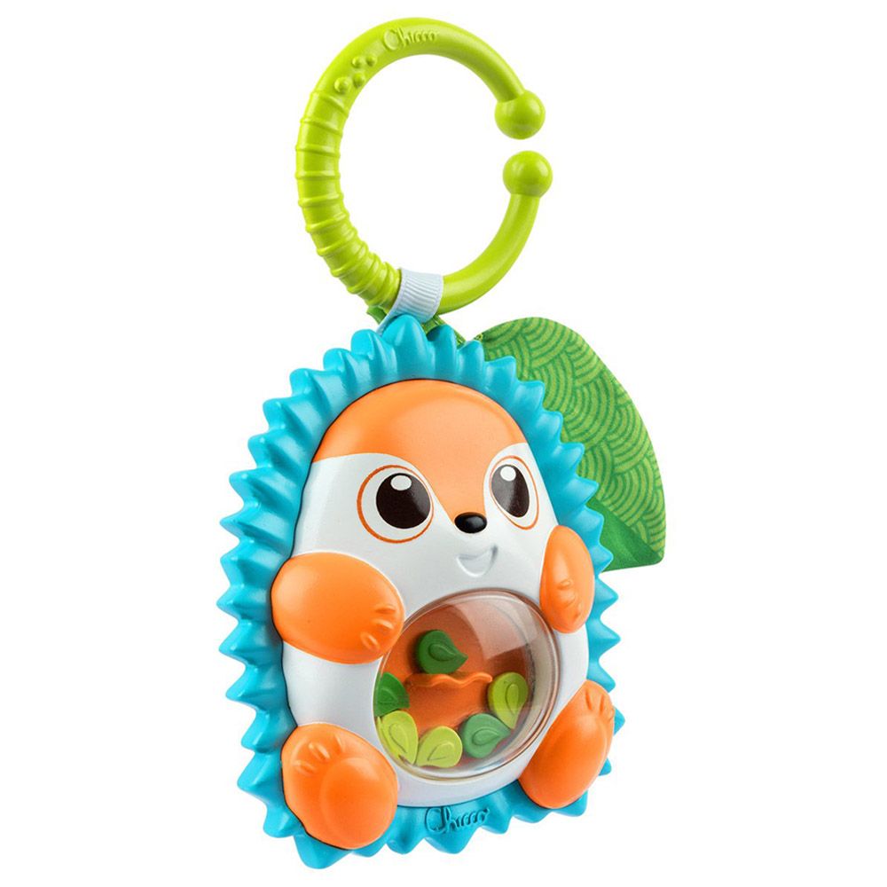 Chicco - Hedgehog Plastic Rattle