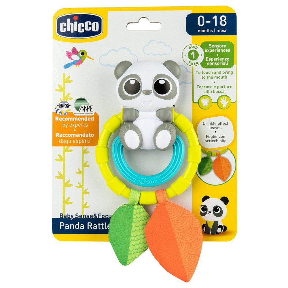 Chicco - Panda Plastic Rattle