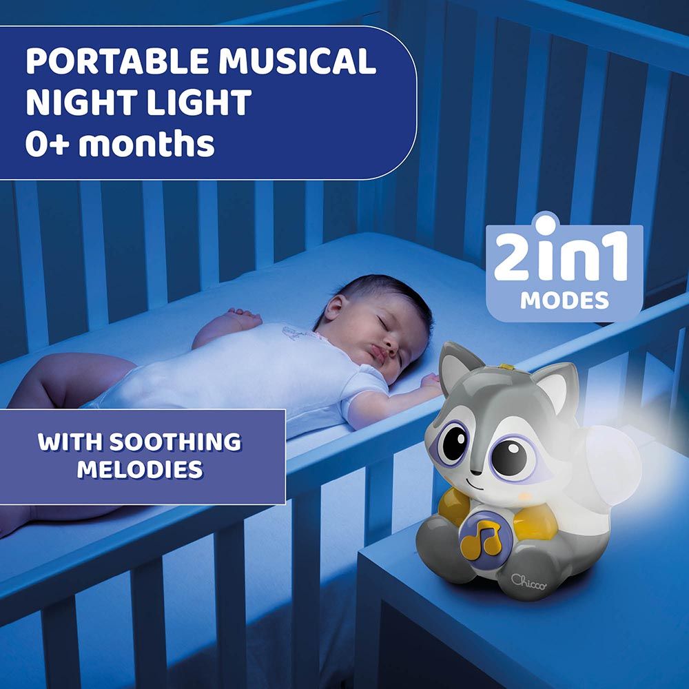 Chicco - Cloudy Music On The Go Night Light