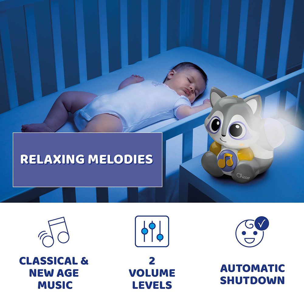 Chicco - Cloudy Music On The Go Night Light