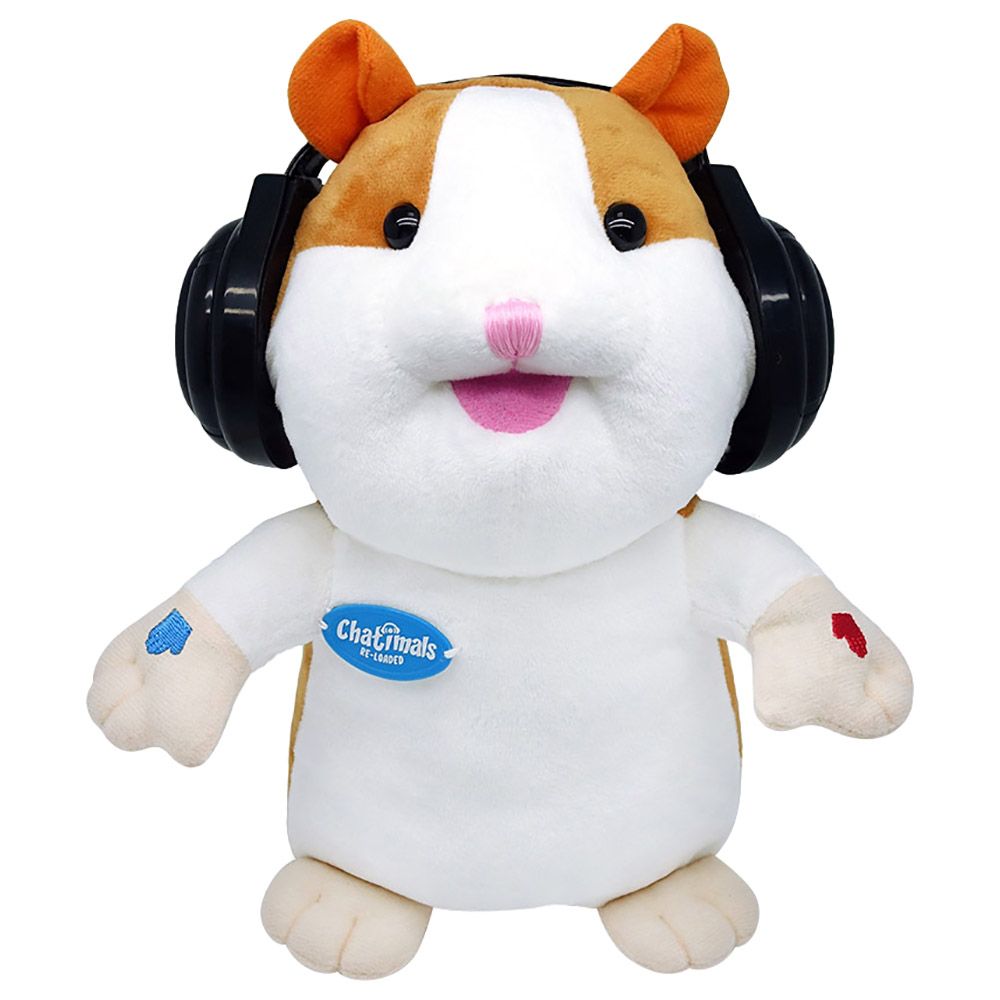 Dragon-i - Chatimals Reloaded Hamster Bluetooth Interactive Soft Toy