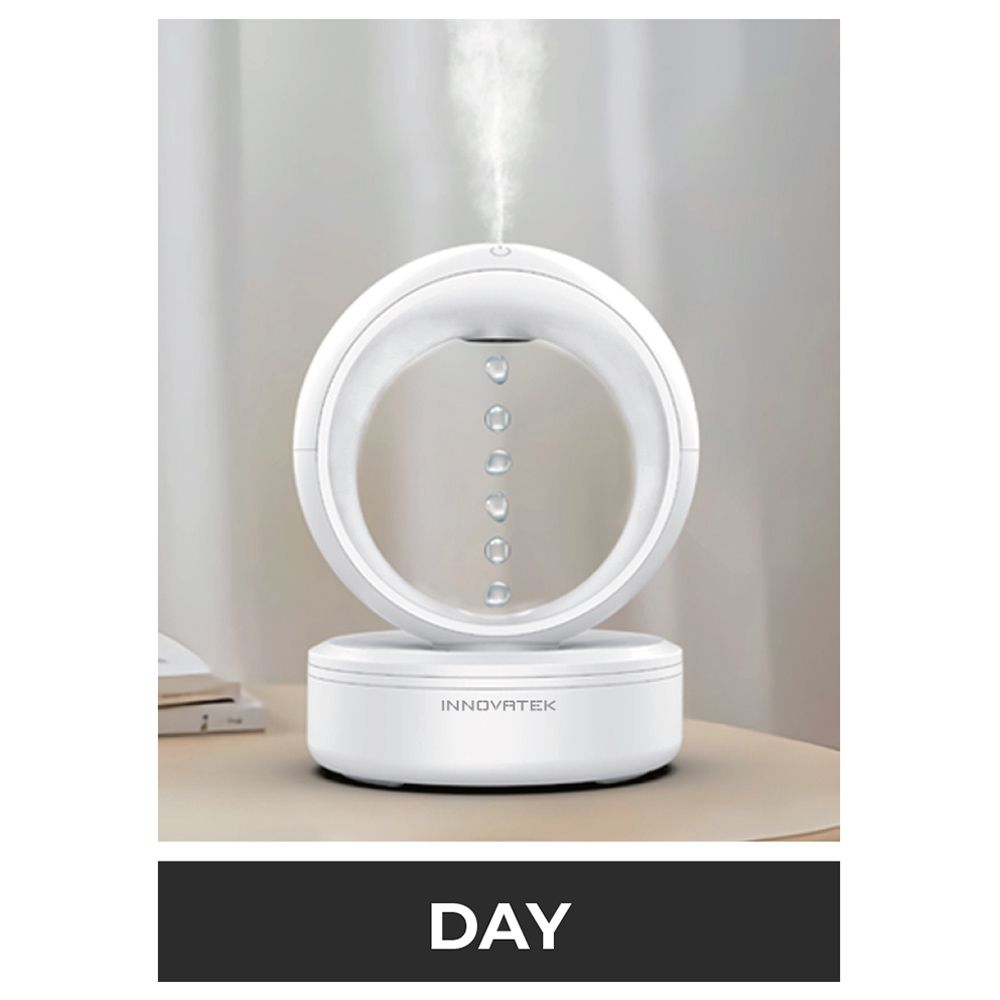 Innovatek - Antigravity Waterdrop Humidifier - White - 680 ml