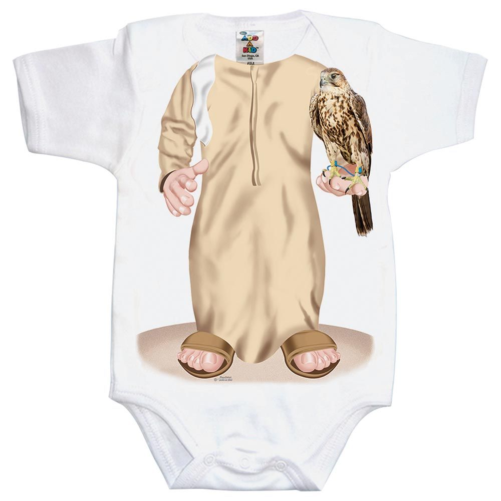 Just Add A Kid - Falcon Kid Printed Romper