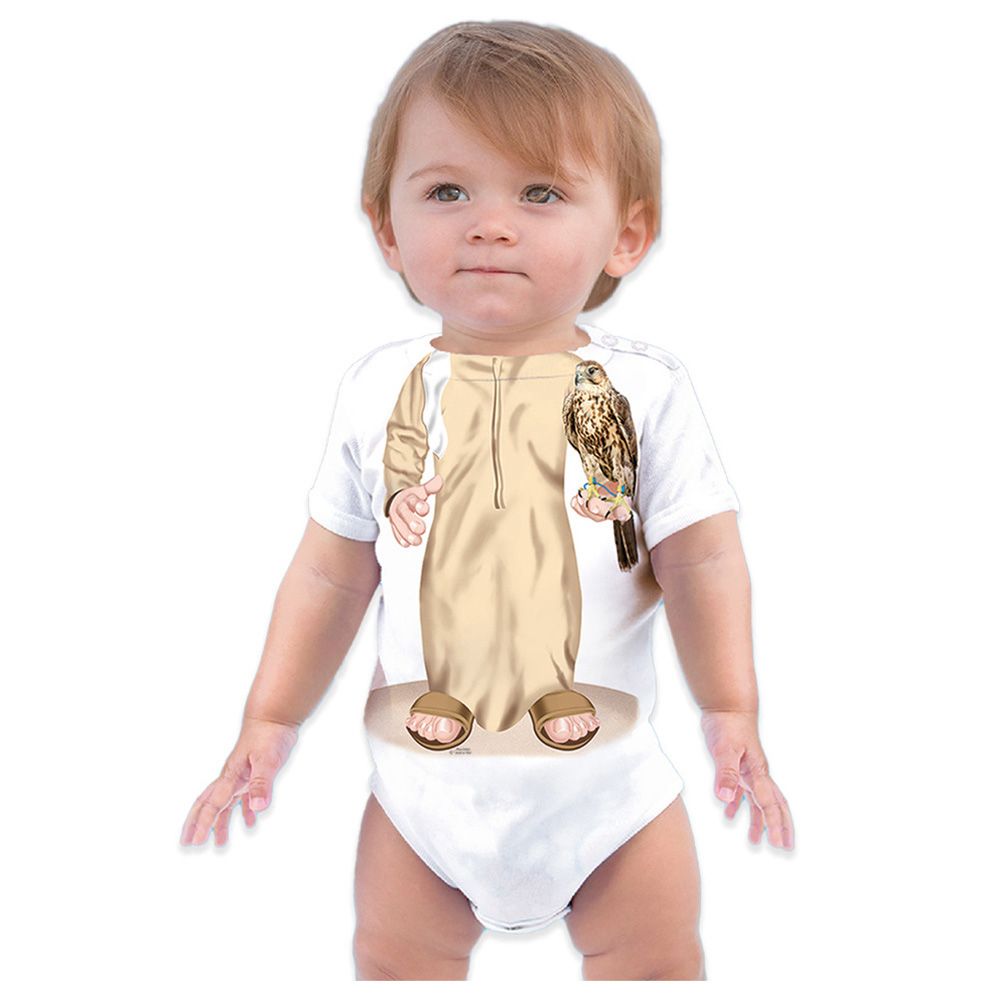 Just Add A Kid - Falcon Kid Printed Romper