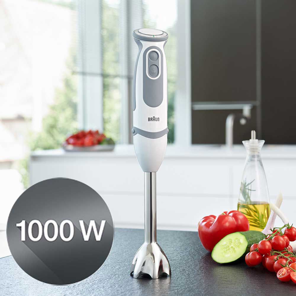 Braun - MultiQuick 5 Vario Hand Blender - White - 1000 W