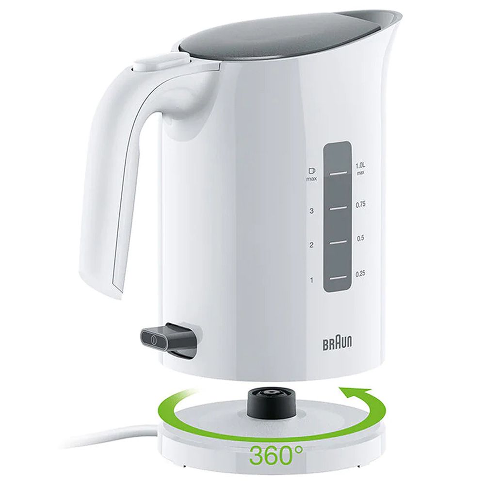 Braun - PurEase Electric Water Kettle - White - 1.7 L