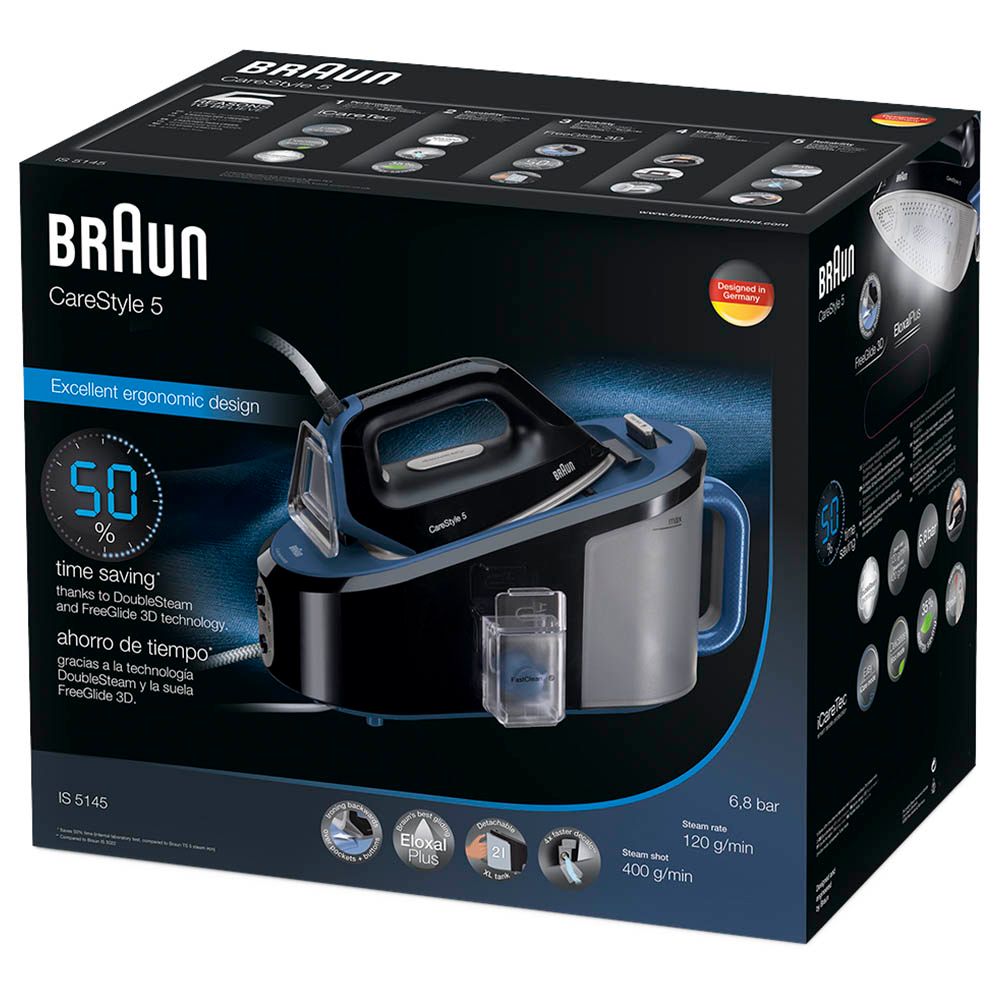 Braun - Carestyle Generator Iron 2400 W - Black