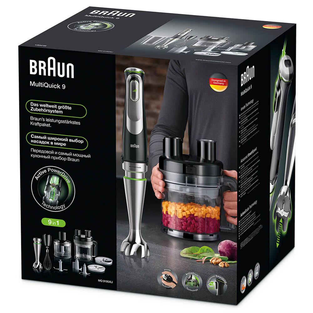 Braun - Hand Blender 1200 W  - Black