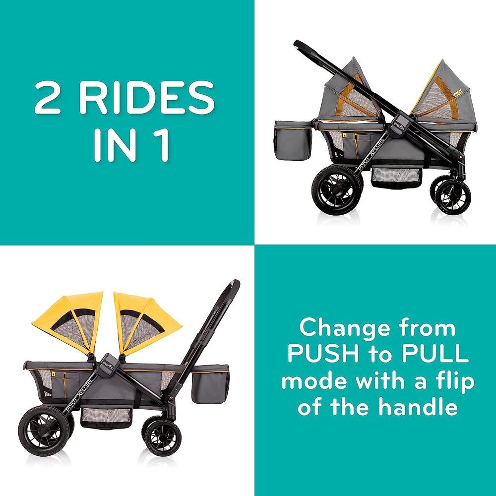 Evenflo - Pivot Xplore All-Terrain Stroller Wagon