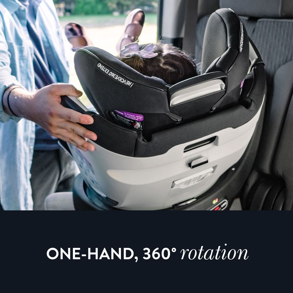 Evenflo - All-In-One Gold Revolve360 Extend Rotational Car Seat With Sensor Safe