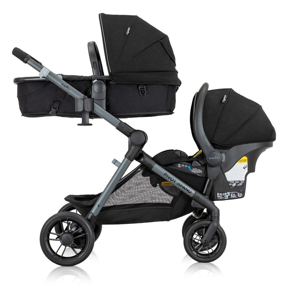 Evenflo - Pivot Xpand Modular Travel System With LiteMax Infant Car Seat