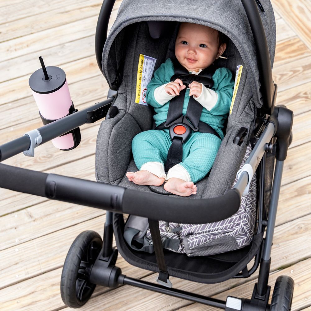 Evenflo - Pivot Xpand Modular Travel System With LiteMax Infant Car Seat