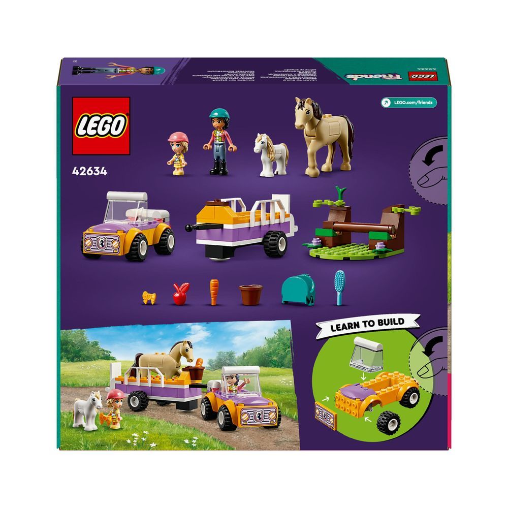 Lego - Horse And Pony Trailer V29 - 42634 - 105pcs