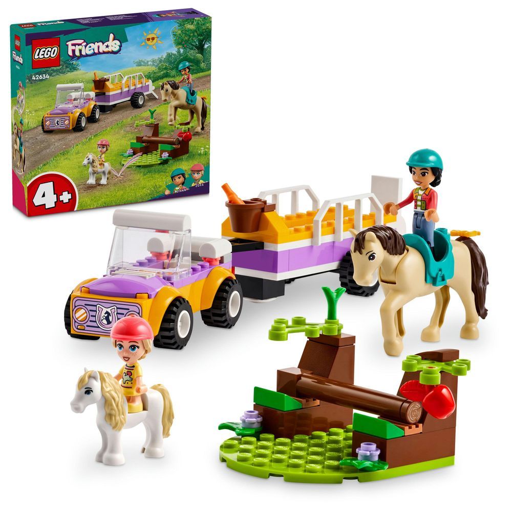 Lego - Horse And Pony Trailer V29 - 42634 - 105pcs