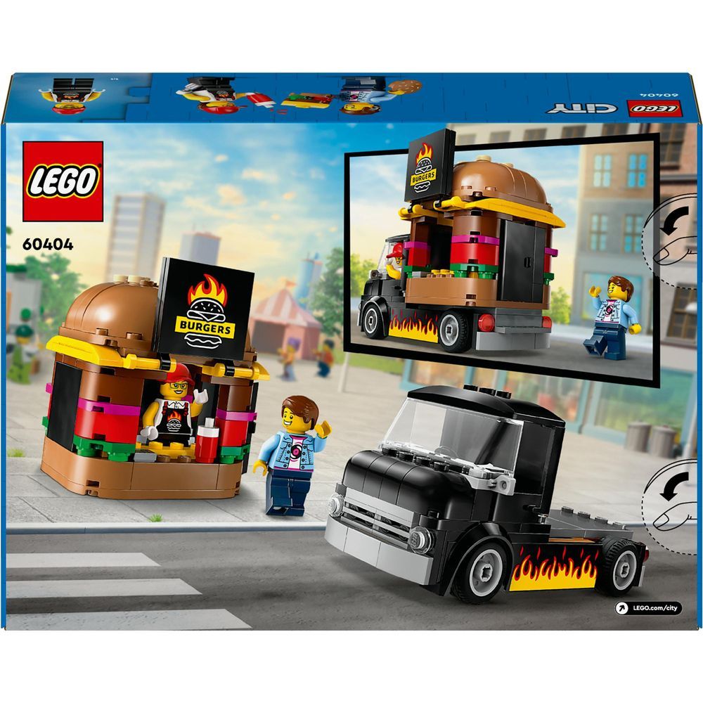 Lego - Burger Truck V29 - 60404 - 194pcs