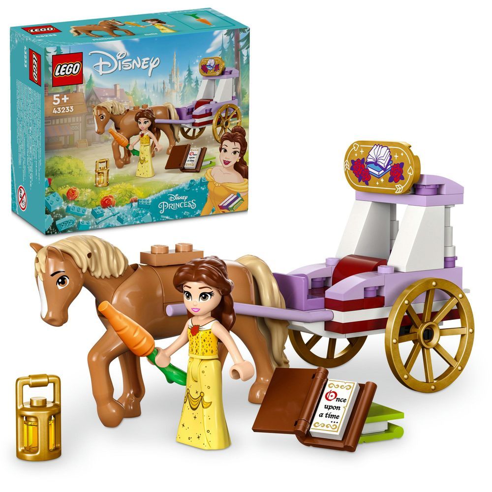 Lego- Belle's Storytime Horse Carriage V29 - 43233 - 62pcs