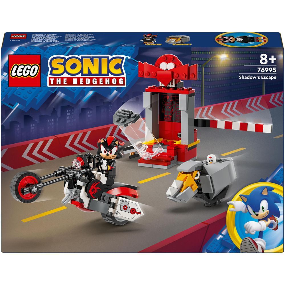 Lego - The Hedgehog Shadow's Escape V29 - 76995 - 196pcs