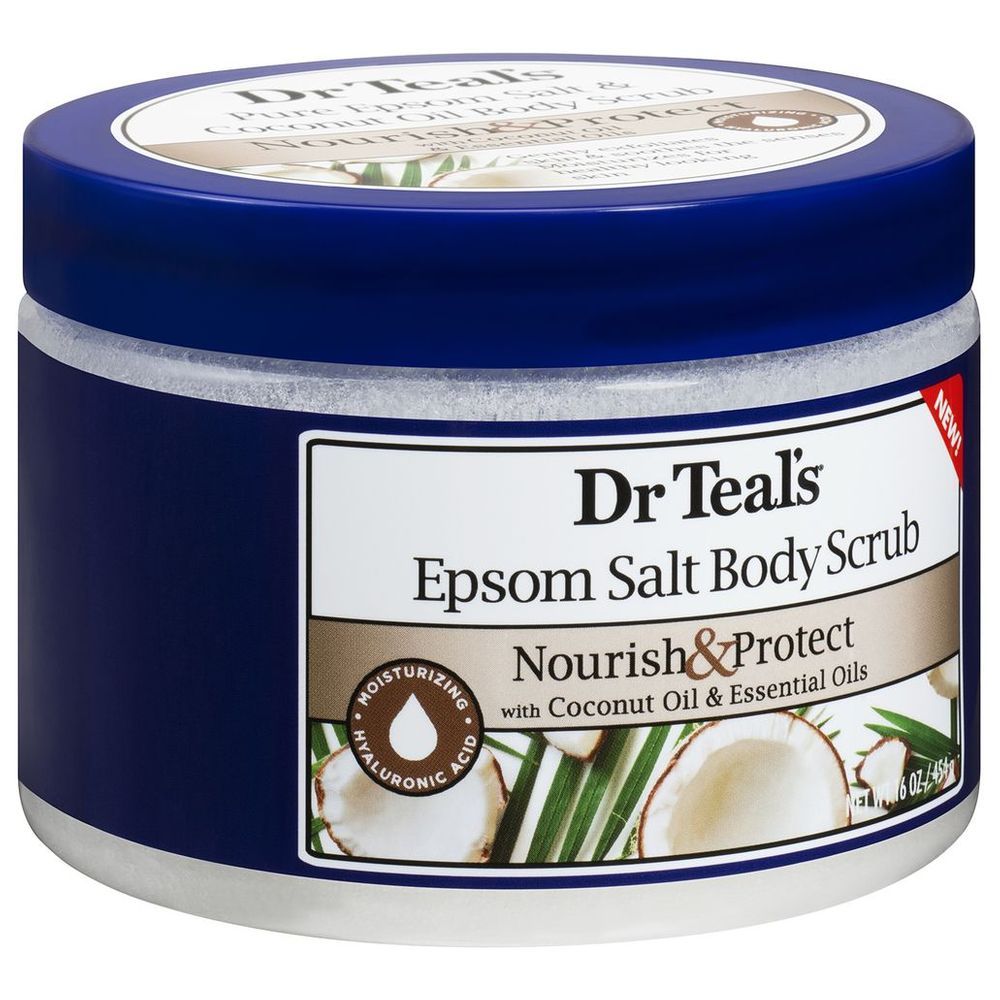 Dr Teal's - Epsom Salt Body Scrub Coconut Oil - 454g