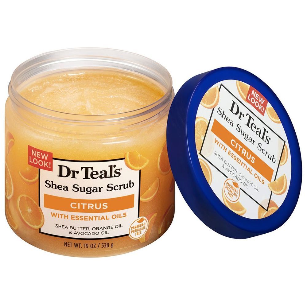 Dr Teal's - Shea Sugar Body Scrub Citrus - 538g