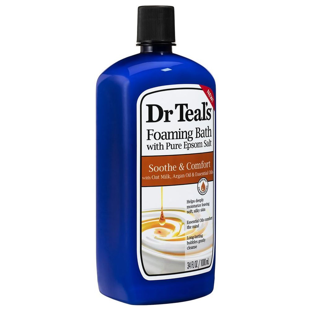 Dr Teal's - Foaming Bath With Epsom Salt Oat Milk & Argan Oil - 1000ml