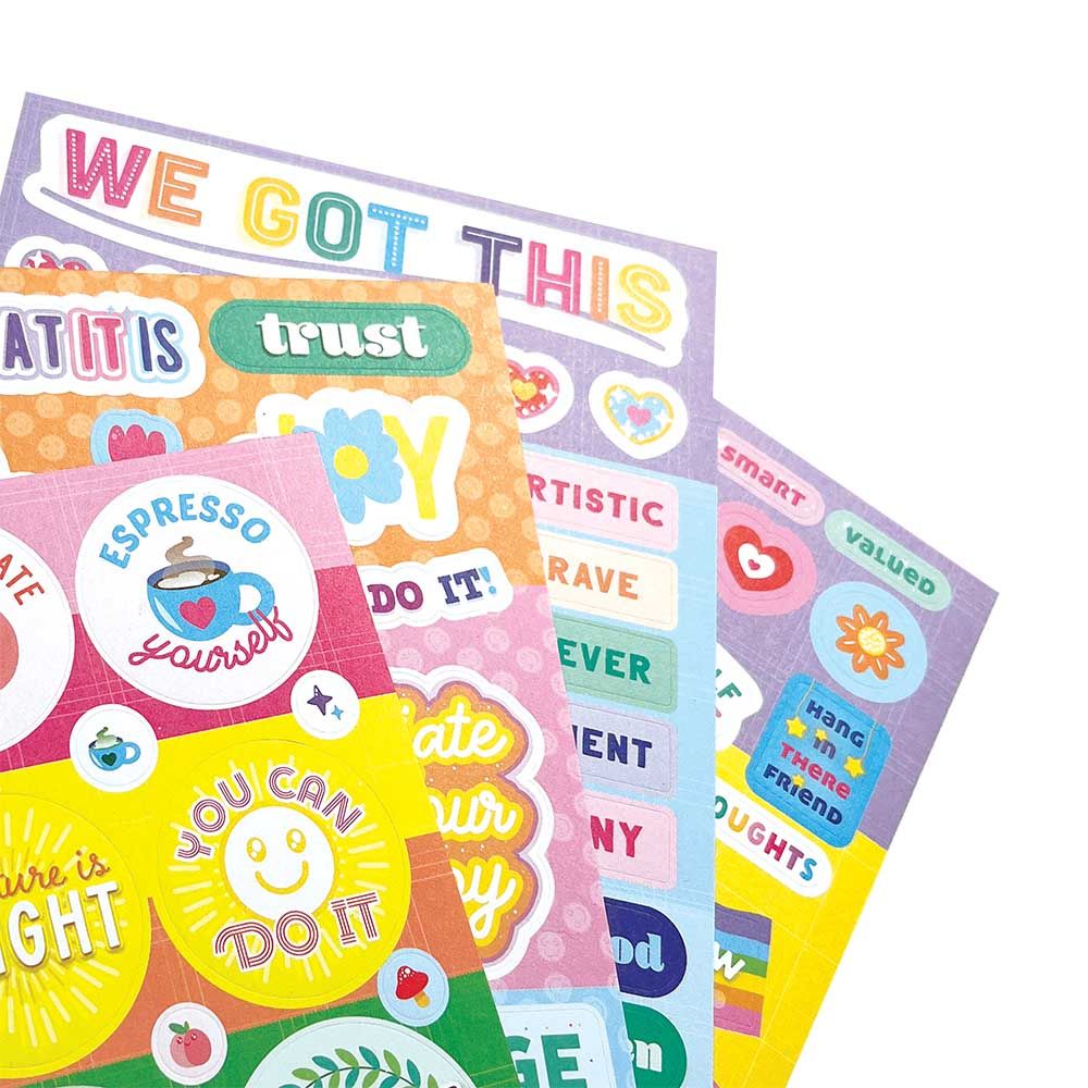 Ooly - Stickiville Stickers Book - Great To Motivate