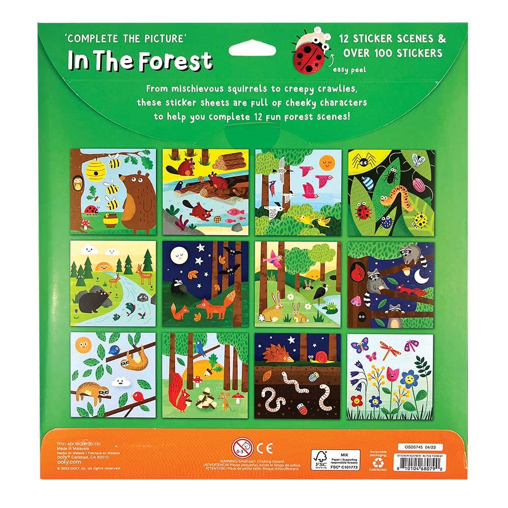 Ooly - Sticker Scenes - In The Forest