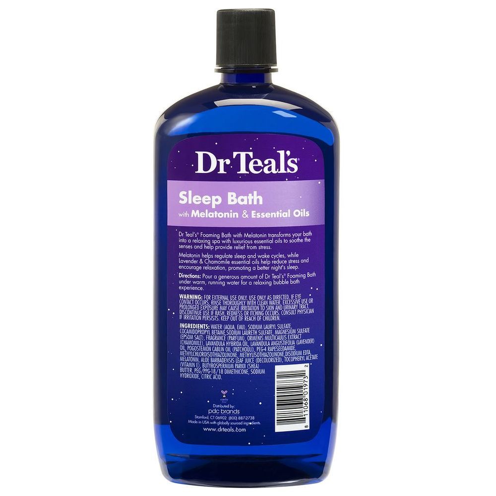 Dr Teal's - Foaming Bath Sleep Bath With Melatonin - 1000ml