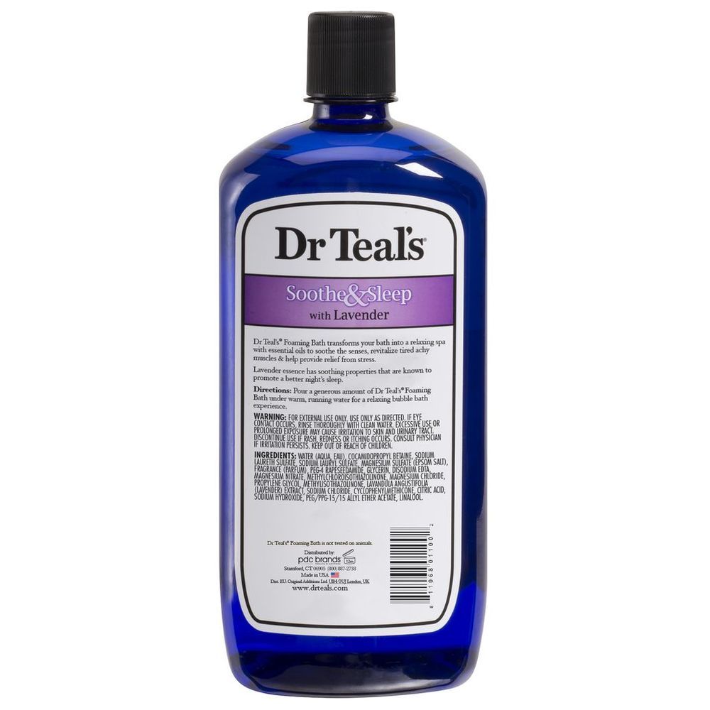 Dr Teal's - Foaming Bath Soothe & Sleep With Lavender - 1000ml