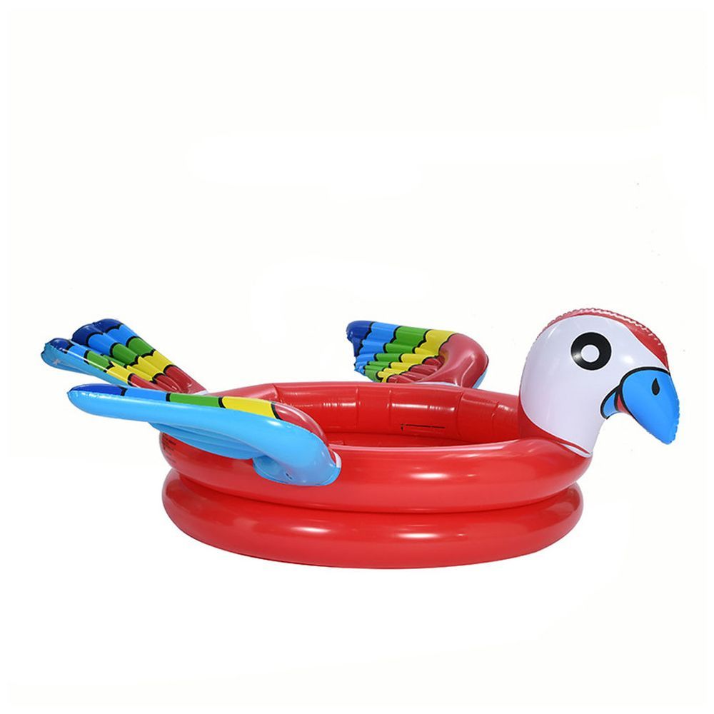 Buddiez - Kids Inflatable Tub - Parrot - Red