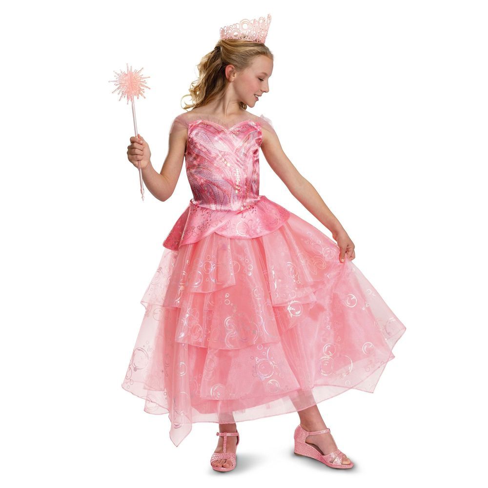 Party Centre - Wicked Glinda Deluxe Costume Dress - Pink