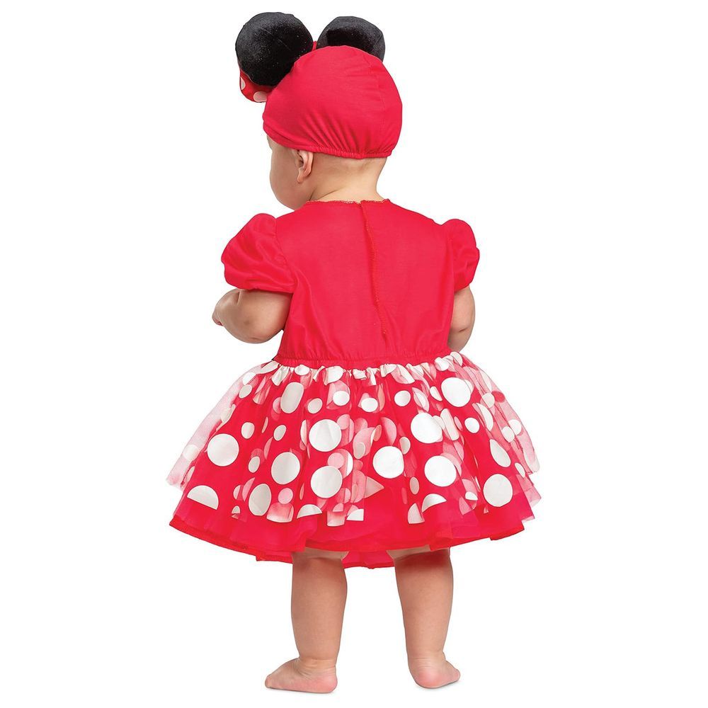 Party Centre - Disney Minnie Mouse Dress - Red