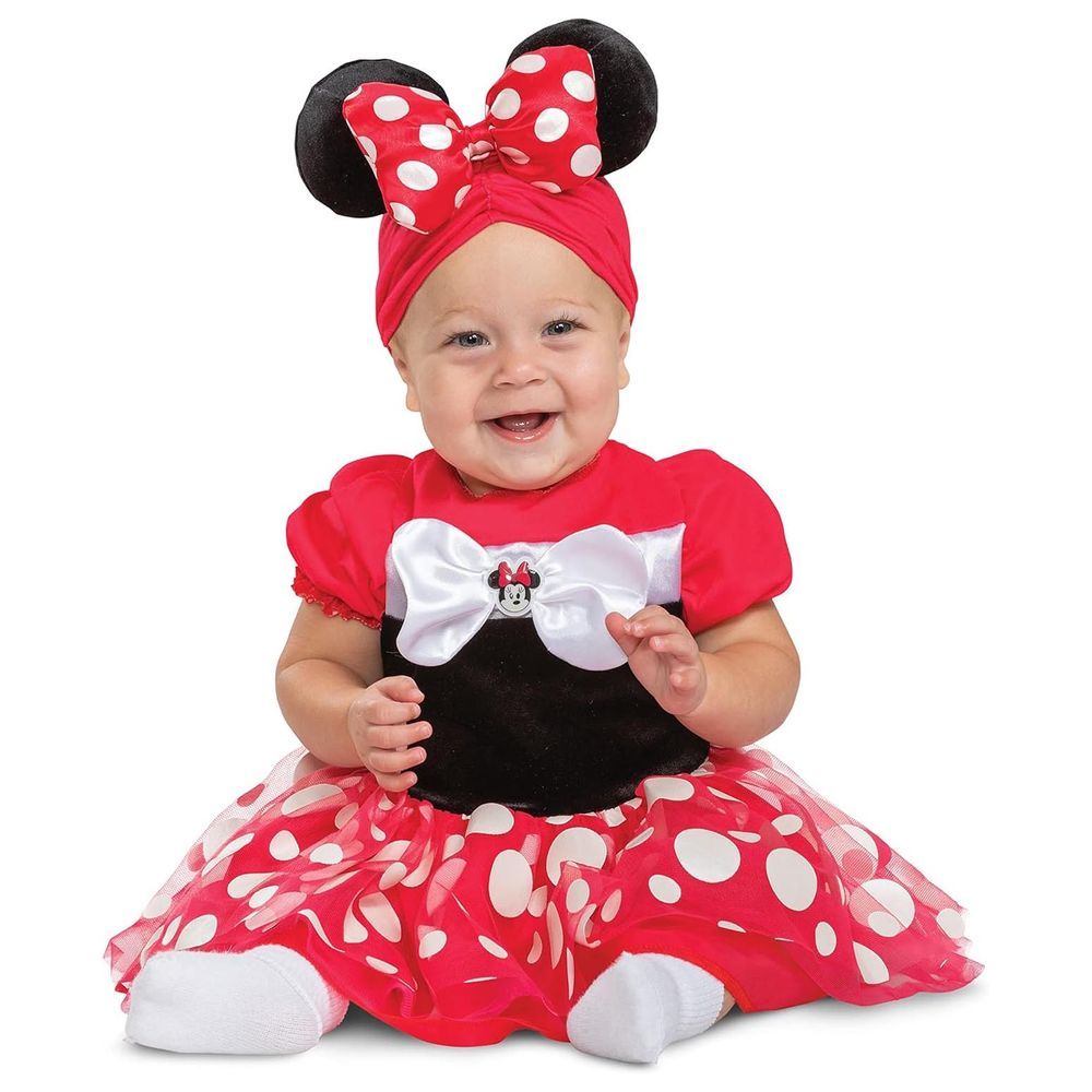 Party Centre - Disney Minnie Mouse Dress - Red