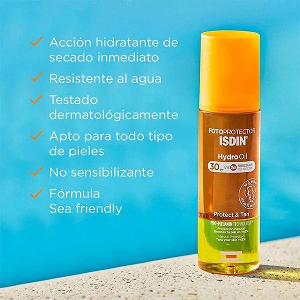 Isdin - Fotoprotector Hydro Oil SPF 30 - 200 ml