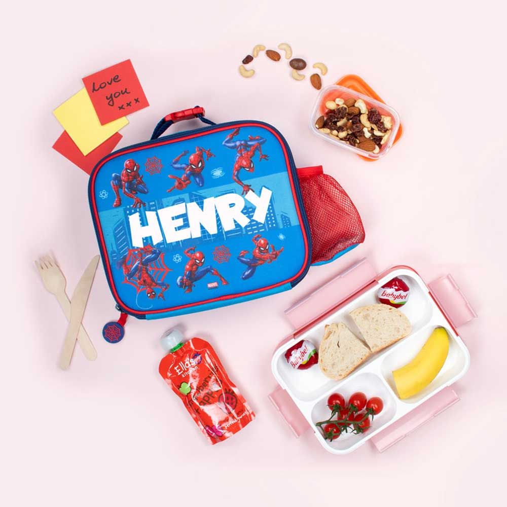 Fringoo - Personalized Lunch Bag - Spiderman