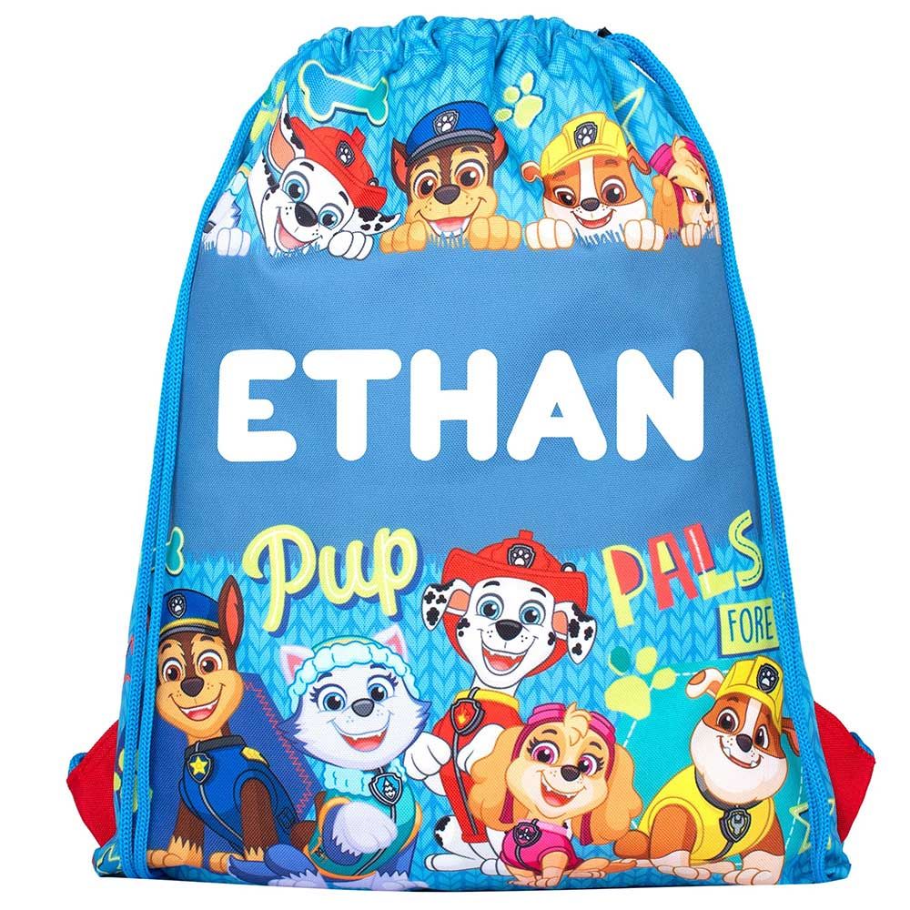 Fringoo - Personalized Drawstring Bag - Paw Patrol - 15-inch