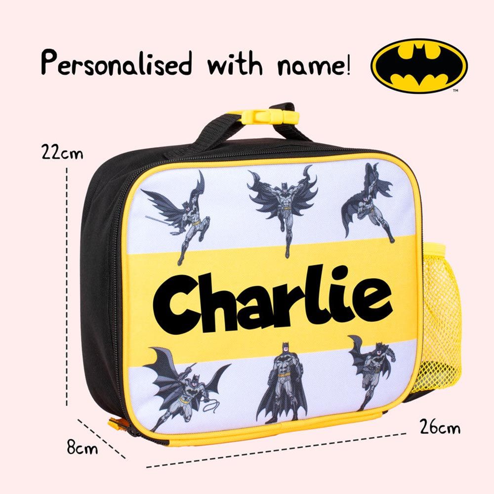 Fringoo - Personalized Lunch Bag - Batman