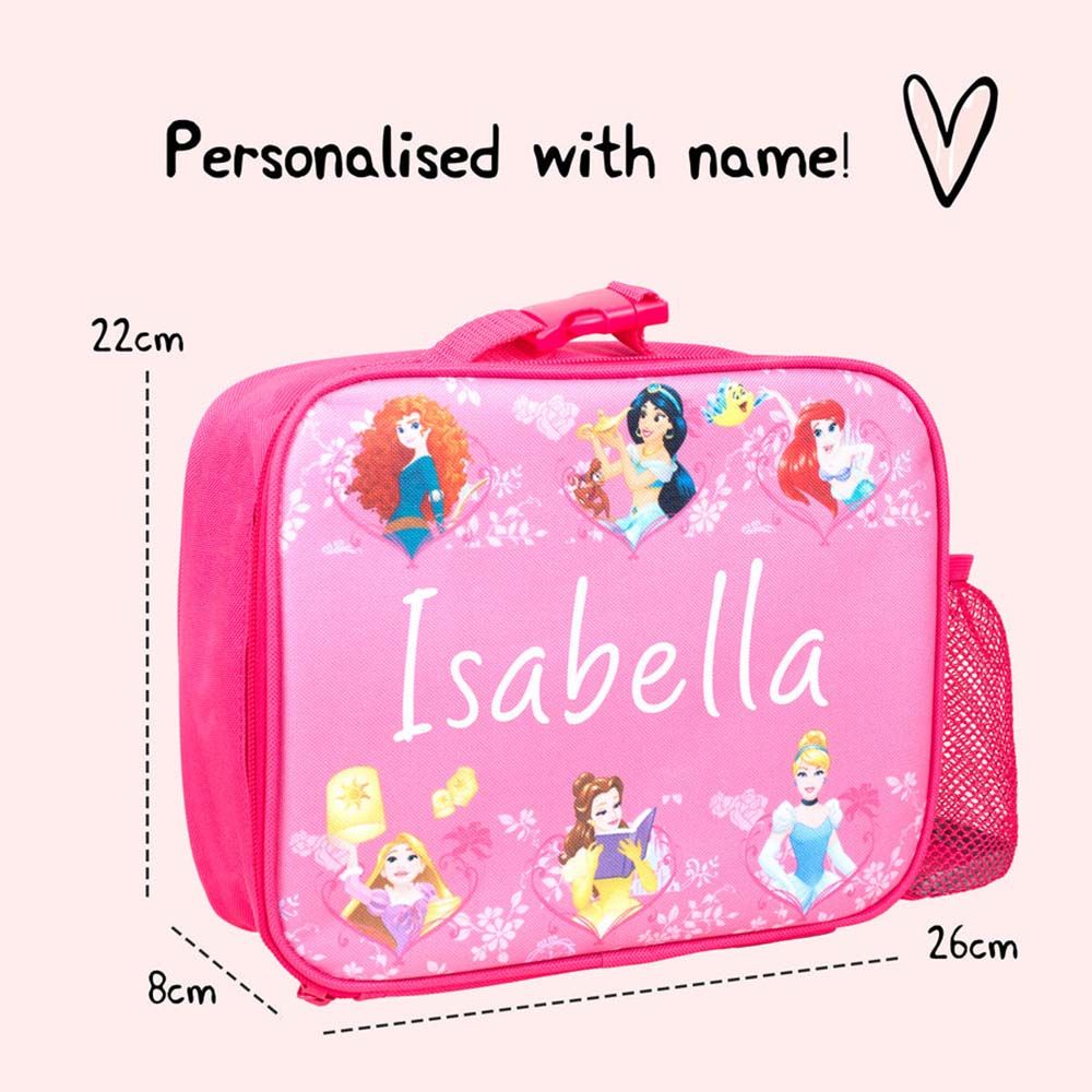 Fringoo - Personalized Lunch Bag - Disney Princess