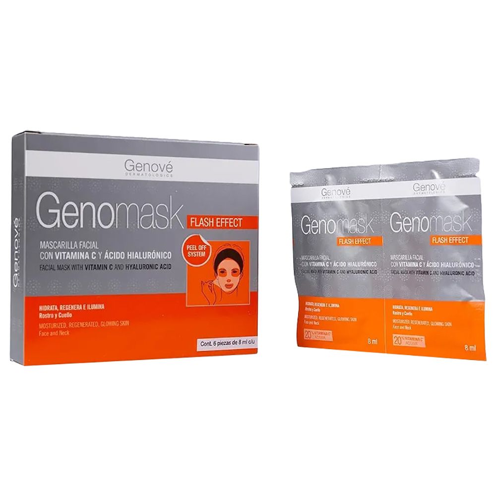 Genove - Genomask Facial Mask - Pack of 6 - 8 ml