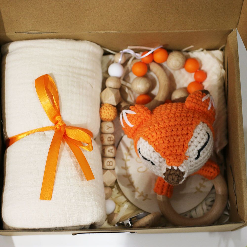 Plastimyr - Newborn Gift Set Box - Foxy